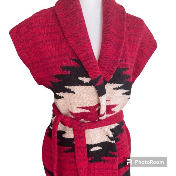 Lauren Ralph Lauren Jackets & Blazers - Ralph Lauren southwestern style Knit wool vest EUC - medium